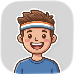 Toothy Journal app icon — boy